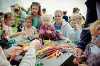 Более тысячи семей провели выходные на семейном фестивале «Папатут»
