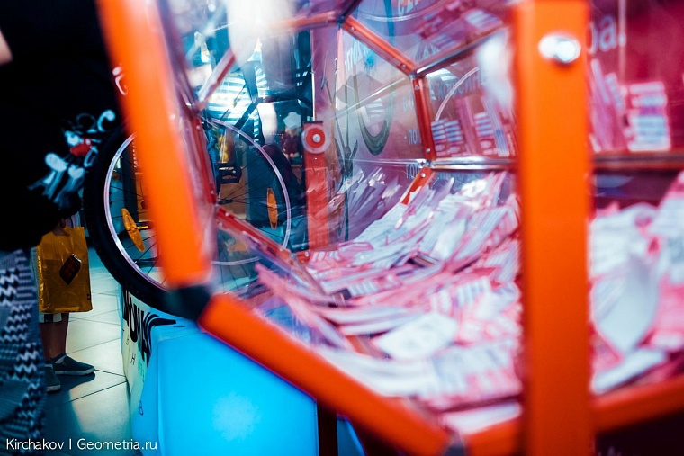 Удача оказалась на стороне велолюбителя дважды