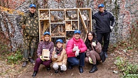 Тюменские волонтеры создали экомаршрут у истока Тюменки