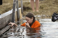 В крещенских купелях на Туре окунулись более 500 детей