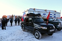 Жители Абатского района Тюменской области приобрели внедорожник для военнослужащих