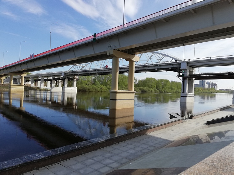 Оперативные данные по паводку: за сутки Тура в Тюмени снизилась на 24 см, Иртыш продолжает прибывать