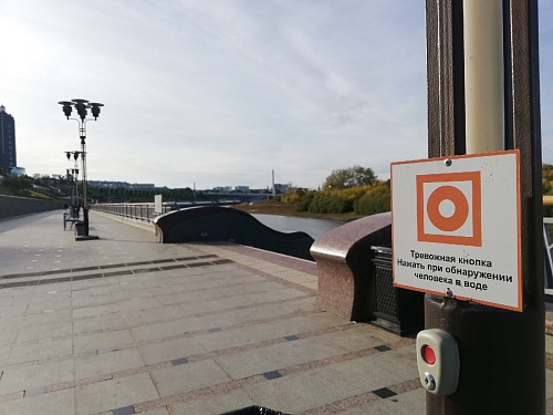 Тюменцам напомнили правила безопасности на набережной Туры