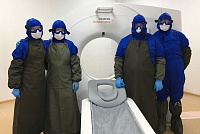 Компьютерный томограф в тюменской поликлинике №17 помогает выявлять больных с COVID-19