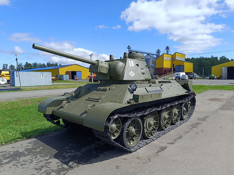 В селе Большое Сорокино к юбилею района установят танк Т-34