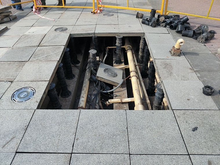 Фонтан не выглядит невосстановимым