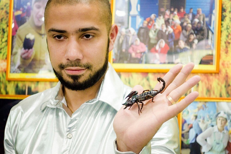 Весело и опасно: тюменец Феликс Булатов держит дома крокодила