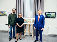 В музее Словцова открылась выставка тобольской художницы по мотивам "Конька-Горбунка"