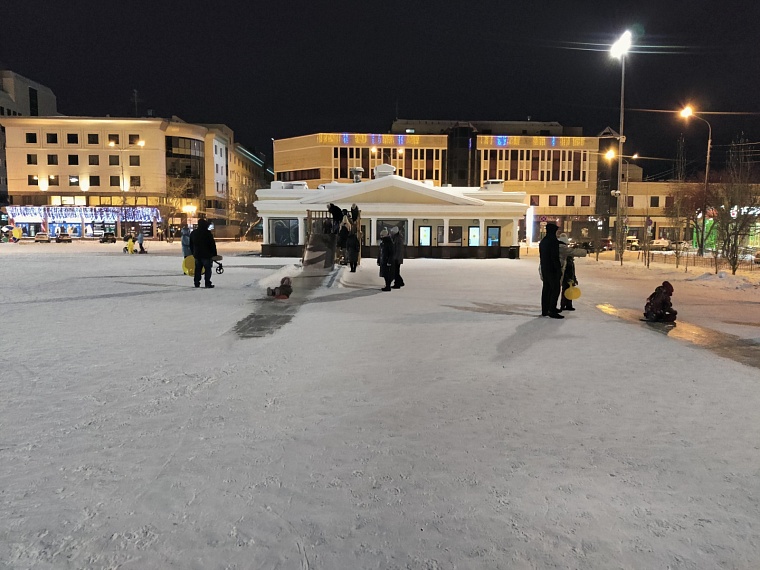 Зимние забавы. Где в Тюмени покататься на горках