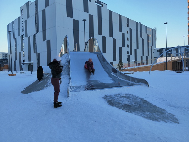 Зимние забавы. Где в Тюмени покататься на горках