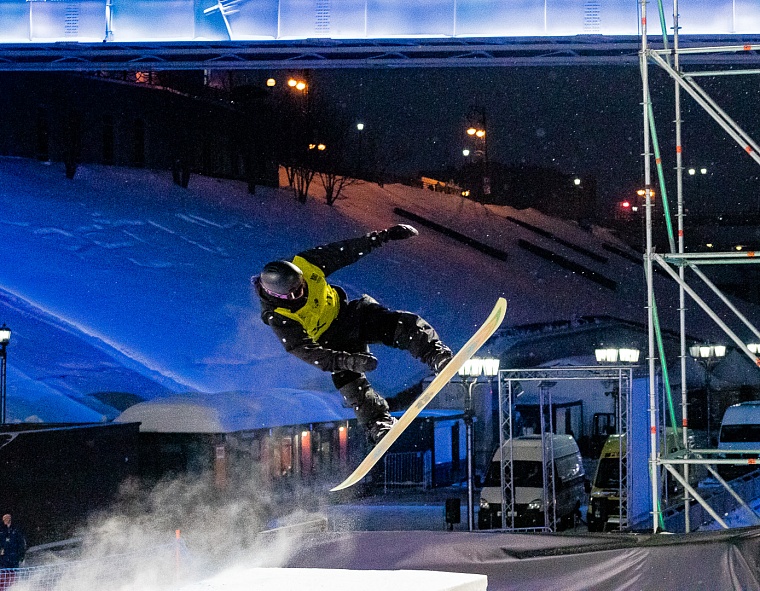 В Тюмени завершился третий этап Кубка России по сноубордингу