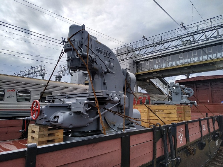 В Тюмень прибыл "Эшелон Победы"