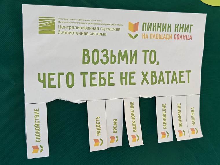 Тюмень читающая. Как проходит «Пикник книг» на площади Солнца