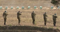 Мобилизованные на тюменском полигоне привыкают к армейскому быту