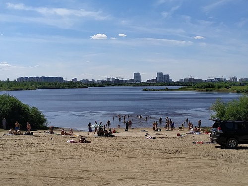 Рай в шаговой доступности. Рассказываем про тюменские пляжи в черте города