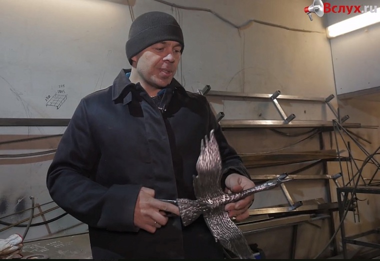 Тюменский журавль станет частью памятника погибшим российским воинам на Донбассе