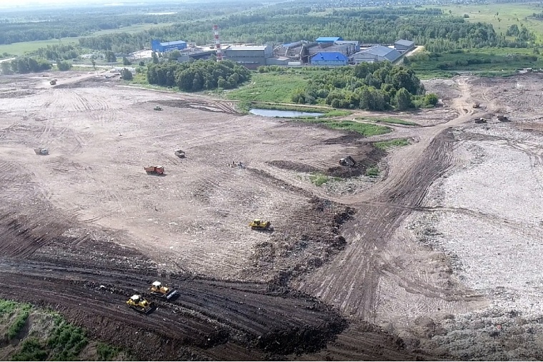Свалку ТБО на Велижанском тракте рекультивируют до конца года