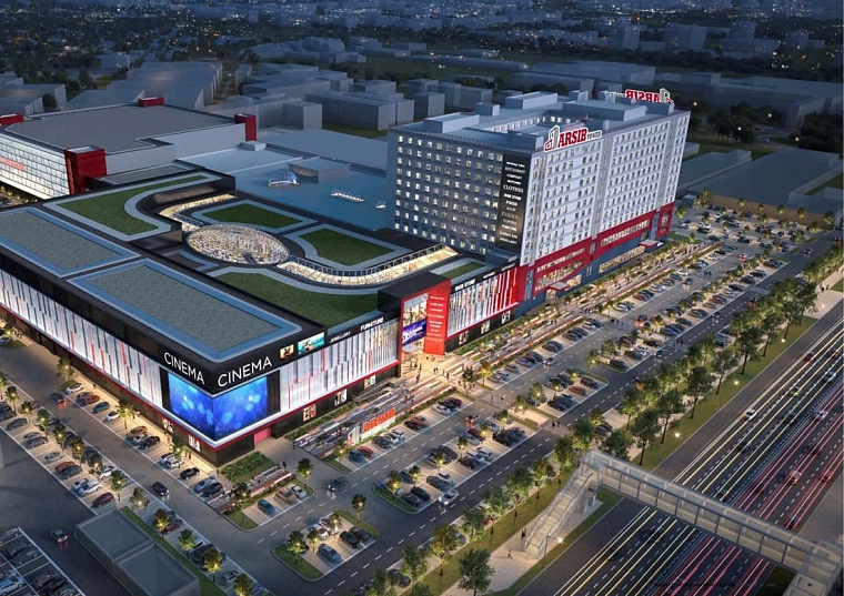 Бассейн, подарки, народные кухни. В Тюмени открывается современный ТРЦ ARSIB TOWER