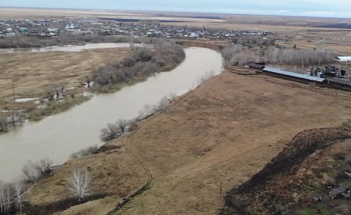 В Ишиме вода поднялась на семь сантиметров за сутки
