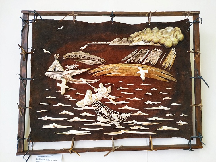 Лучшие работы мастеров-косторезов можно увидеть на выставках