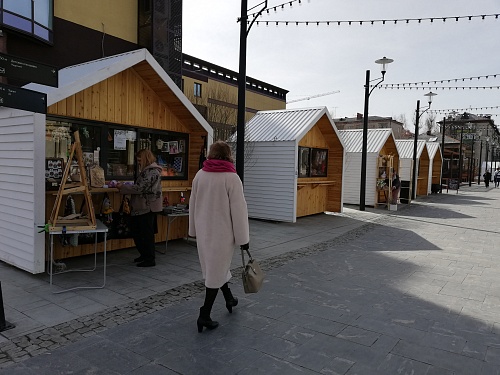 На улице Дзержинского в Тюмени откроются летние кафе