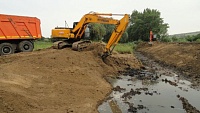 В Ставропольском крае расчищают русла рек для защиты от наводнений