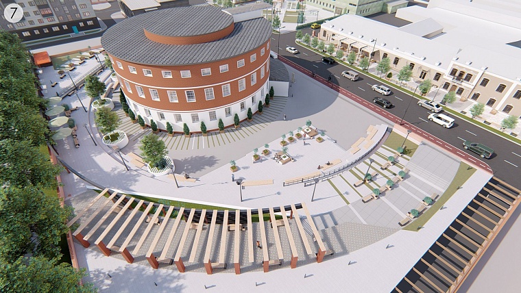 Качели, подземное движение и бесконечные скверы: какой видят ул. Ленина архитекторы