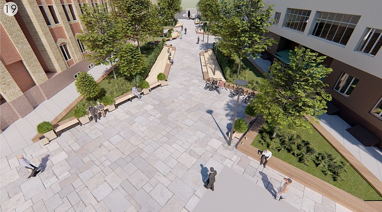 Качели, подземное движение и бесконечные скверы: какой видят ул. Ленина архитекторы