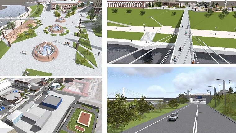 Качели, подземное движение и бесконечные скверы: какой видят ул. Ленина архитекторы