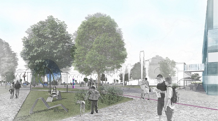Качели, подземное движение и бесконечные скверы: какой видят ул. Ленина архитекторы