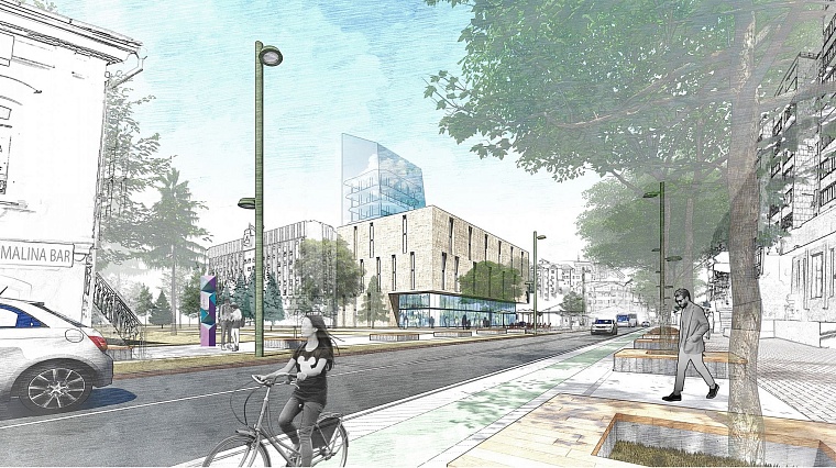 Качели, подземное движение и бесконечные скверы: какой видят ул. Ленина архитекторы