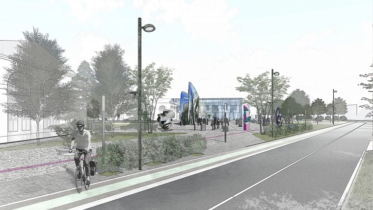 Качели, подземное движение и бесконечные скверы: какой видят ул. Ленина архитекторы