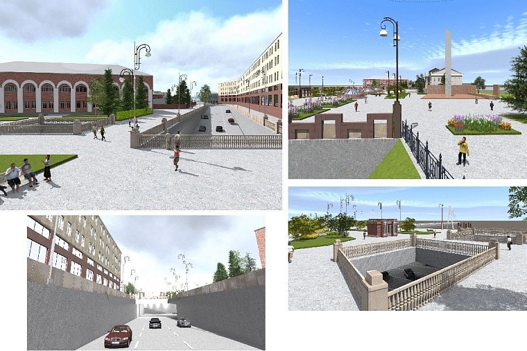 Качели, подземное движение и бесконечные скверы: какой видят ул. Ленина архитекторы