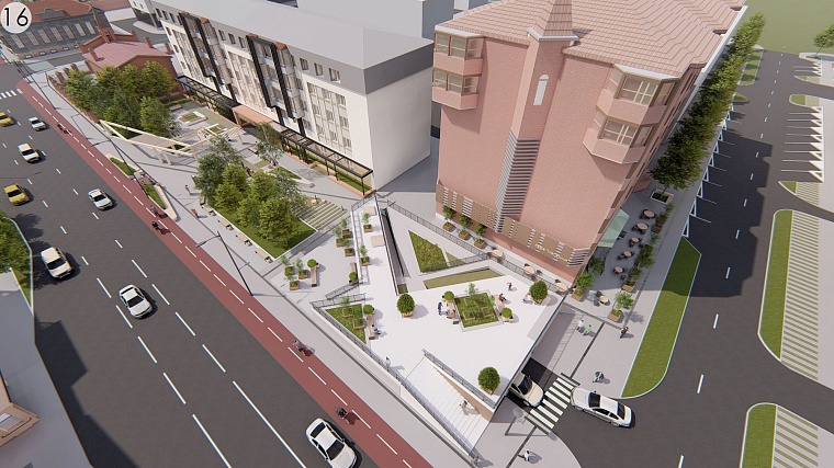 Качели, подземное движение и бесконечные скверы: какой видят ул. Ленина архитекторы