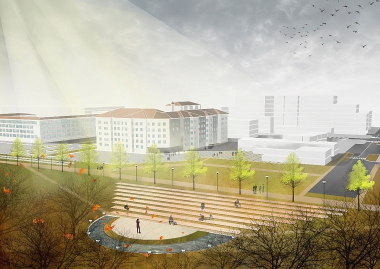 Качели, подземное движение и бесконечные скверы: какой видят ул. Ленина архитекторы