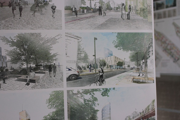Качели, подземное движение и бесконечные скверы: какой видят ул. Ленина архитекторы