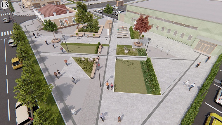 Качели, подземное движение и бесконечные скверы: какой видят ул. Ленина архитекторы