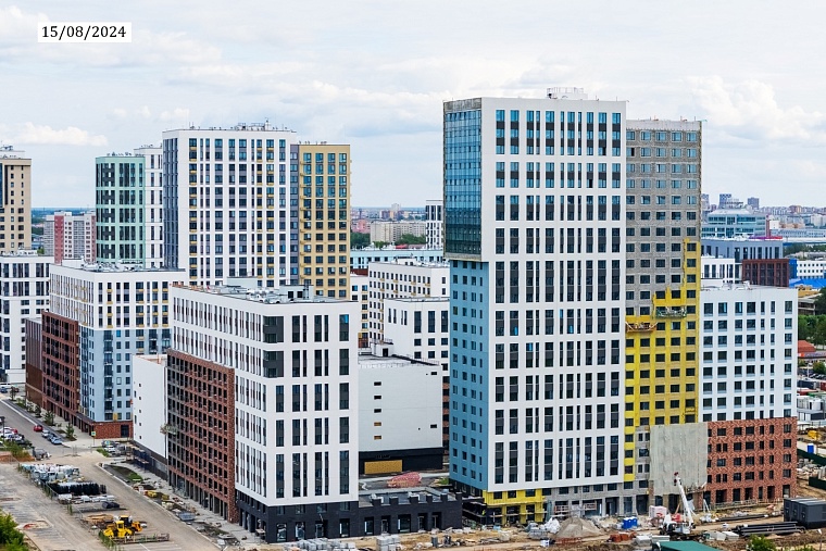 Через три года в Тюмени появятся 19 новых "небоскребов". Карта