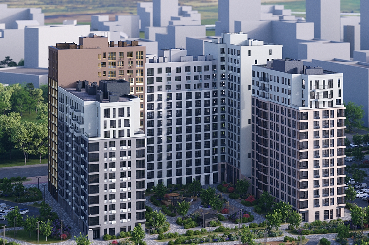 Через три года в Тюмени появятся 19 новых "небоскребов". Карта