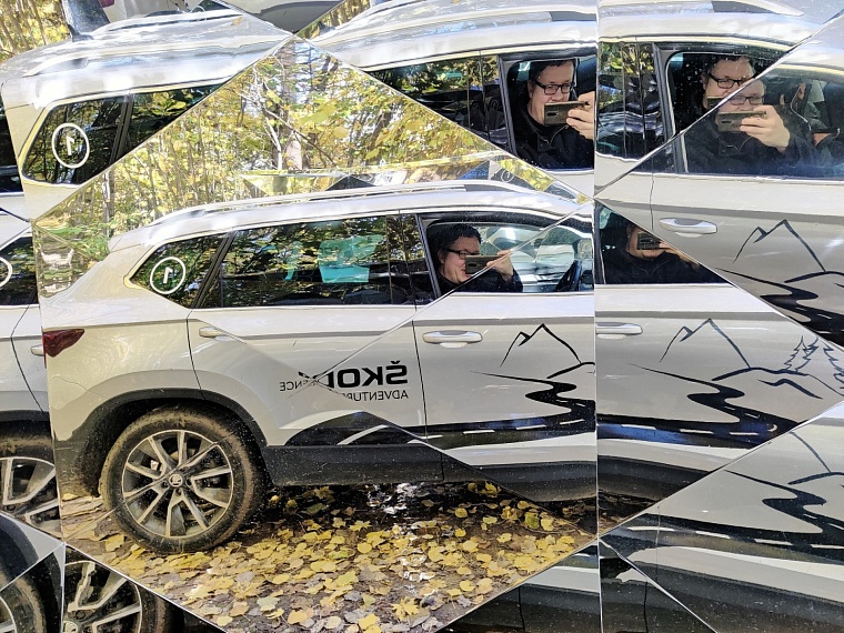 Одна из точек на бездорожном маршруте.