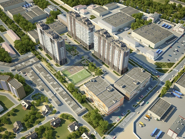 Обзор новостроек в районе Дома Обороны