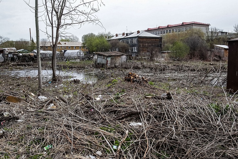 Тюменский полуостров ДОК в воде