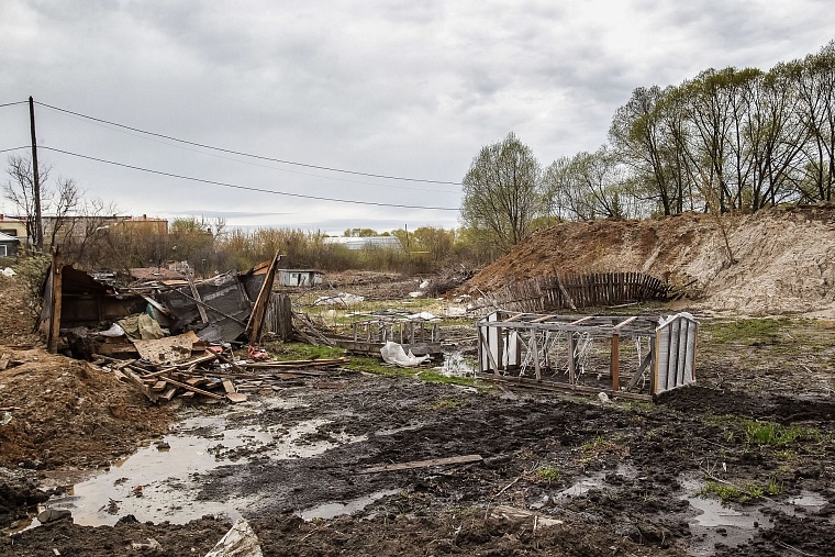 Тюменский полуостров ДОК в воде