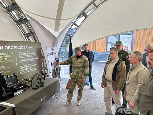Губернатор Александр Моор участвует в открытии нового учебного комплекса центра «ВОИН»