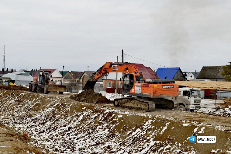 Александр Моор работает в Викуловском районе, где ожидается паводок
