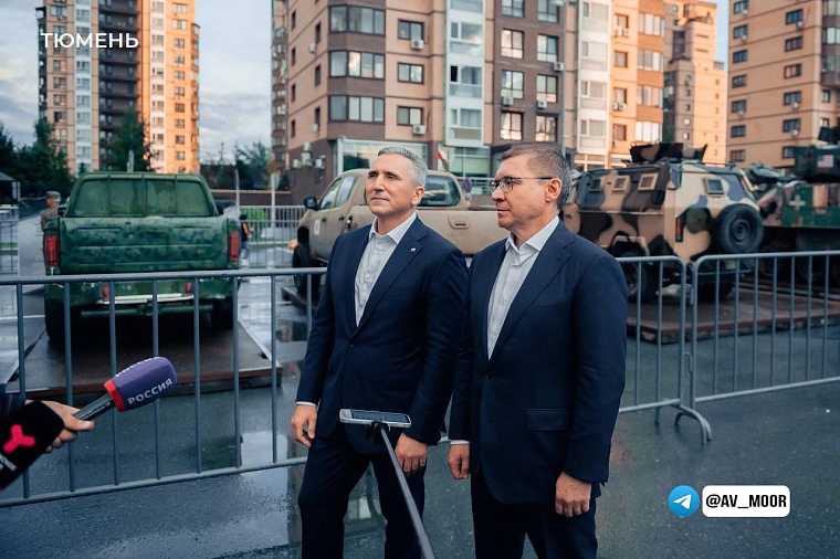 Александр Моор на выставке трофейной техники НАТО: Еще раз убедились в силе российского оружия