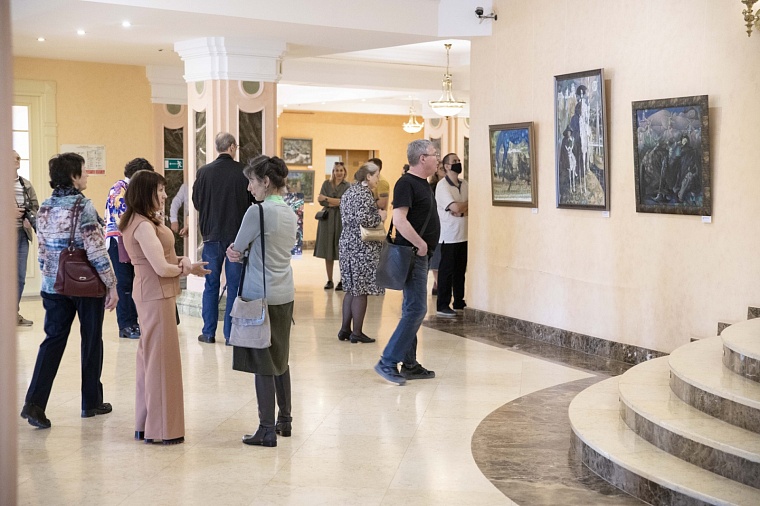 «Поистине народный художник» - Евгений Заболотный о выставке Михаила Гардубея