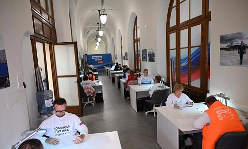 Подписи в поддержку Владимира Путина будут находиться под охраной