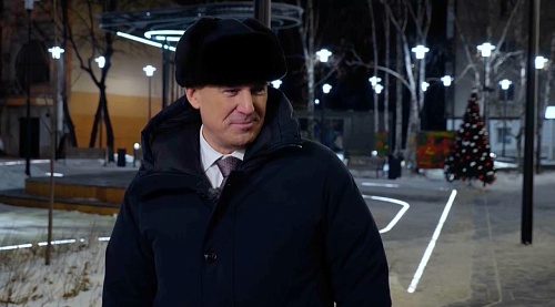 Руслан Кухарук поздравил тюменцев с Новым годом