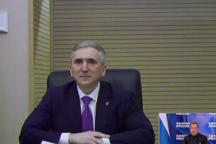 Дмитрий Медведев поддержал кандидатуру Александра Моора на должность секретаря тюменского отделения «Единой России»